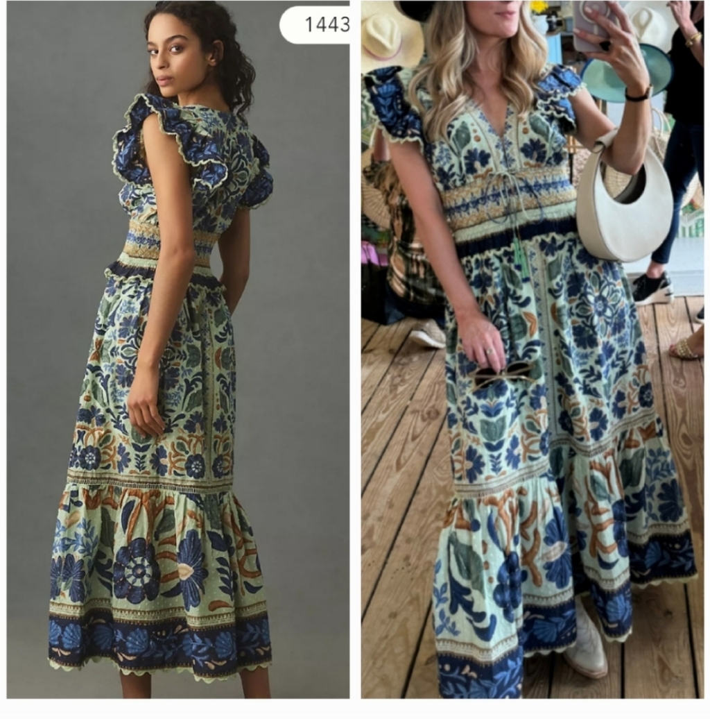 Farm Rio Ocean Maxidress